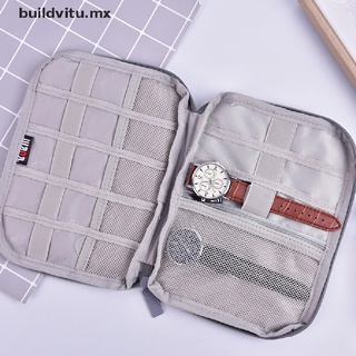 【buildvitu】 1pc Watch Strap Organizer Watch Band Box Storage Bag Watch Case Pouch Holder [MX]