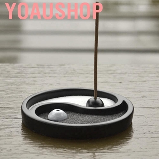 yoaushop práctico suave y ecológico escritorio zen jardín arena portátil para meditación descompresión (2)