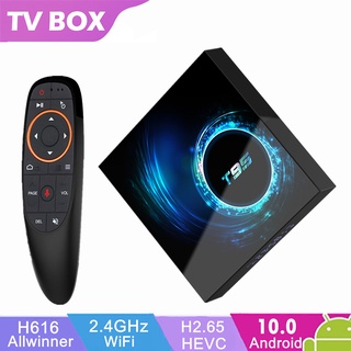 Tv Box T95 Android 10 Quad Core 10000 canales películas 2G/4G DDR 16G/32G/64G FLASH WiFi 6K Bluetooth+Dual WiFi