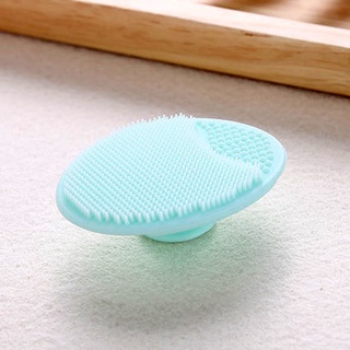 2 piezas manual de limpieza de poros faciales cepillo limpiador de la piel exfoliante almohadilla
