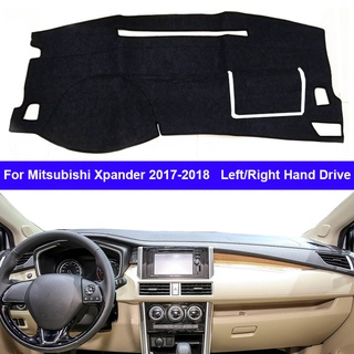 cubierta del salpicadero del coche dashmat cabo para mitsubishi xpander 2017 2018 auto interior dashmat almohadilla alfombra dash mat protector de sol cojín