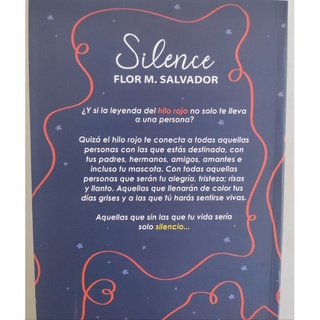 Silence Libro Flor M Salvador Autora de Boulevard (2)