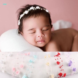 Guu diadema para bebé con perlas postizas/banda para el cabello/Princesa/accesorio para el cabello
