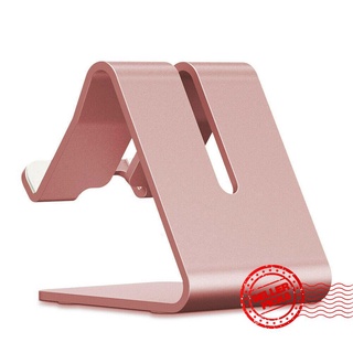 Universal Aluminum Alloy Mobile Phone Holder Desk Tablet iPad Stand For iPhone Phone Android F0U6