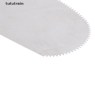 Tututrain 10PCS Pottery Clay Steel Scraper For Polymer Steel Cutter Ceramic Serrated Tools MX