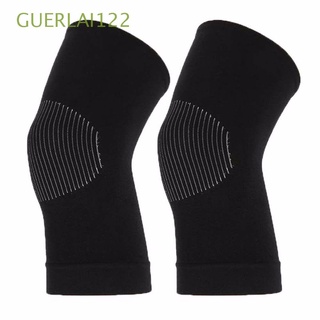 guerlai122 - rodillera de nailon elástica para rodilla, accesorios deportivos, artritis, alivio del dolor, 1 pares de rodilleras cálidas, multicolor