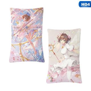 Yiyanu Cardcaptor Sakura Clear Card hen Anime - funda de almohada de dos caras (4)
