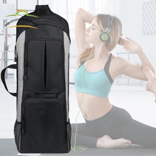alfombrilla de yoga bolsa portador de yoga mochila grandes bolsillos botella de agua titulares de yoga estera bolsa de transporte para mujeres hombres gimnasio pilates