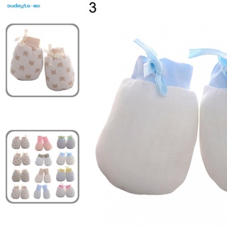 sudeyte unisex guantes de niños bebé invierno manoplas de algodón anti-agarramiento suministros de bebé