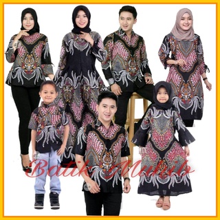 Batik pareja familia Batik Tops hombres Batik Tops para las mujeres Batik uniforme completo ropa de niños