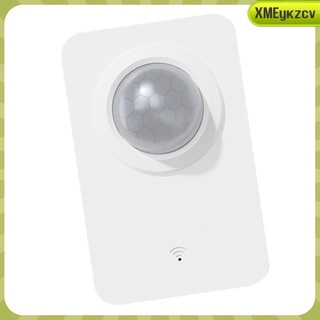 [xmeykzcv] inalámbrico /2.4g wifi, sensor pir de movimiento/detector para tuya asistente del hogar smart life app seguridad doméstica alarma antirrobo