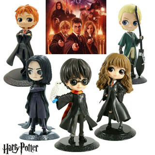 Qposket Figura De Juguetes Hermione Ron Malfoy Snape Anime Película Acción Pvc Coleccionable Regalo
