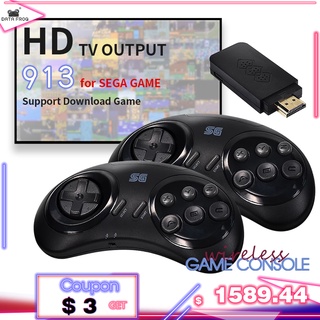 Consola inalámbrica MD de 16 bits para Sega Genesis Game Stick compatible con HDMI 900+juego para Sega Genesis Mini/Mega Drive