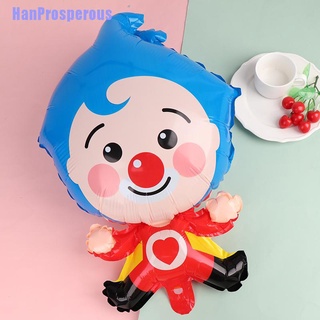 Hp> globos de papel de papel de payaso de dibujos animados/decoración de fiesta de cumpleaños/juguetes infantiles