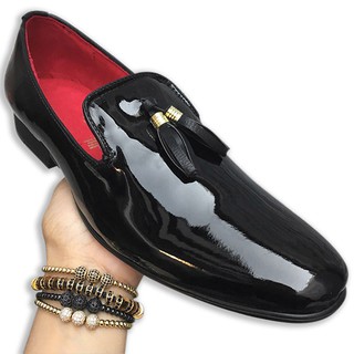 Slipper Zanthy Shoes Mod 02 Charol Negro/oro