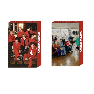 30pcs/box Kpop BTS MAP OF THE SOUL ON:E Lomo card Photo card Postcard