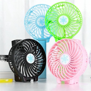 [longdan] ventilador de mano plegable usb recargable mini ventilador enfriador para viajes al aire libre (8)