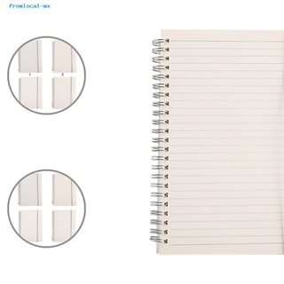 fromlocal cuaderno espiral impermeable de doble cara en espiral/cuaderno firme/suministros escolares