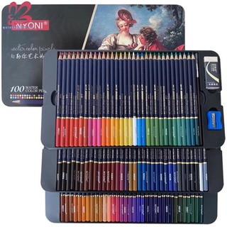 nyoni lápiz de 100 colores profesional lápiz de color artista lápiz de boceto