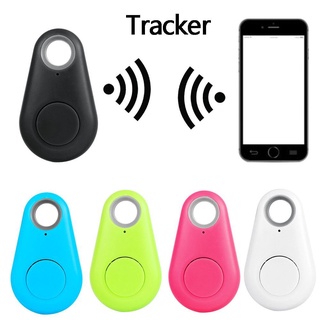 Path niño cartera bolsa localizador de llaves pequeña forma de gota Bluetooth GPS Tracker alarma perdida Anti-pérdida impermeable buscador inteligente perro accesorios Tracer/Multicolor (8)