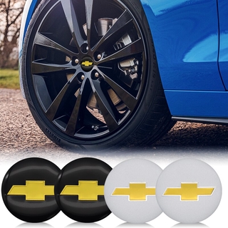 4pcs Auto emblema rueda centro Hub cubierta pegatina para Chevrolet Colorado Aveo Cruze Captiva Optra accesorios de coche (1)