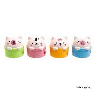 beibeitongbao Cute Bear Pencil Sharpener for Pencils Student School Office Supplies Stationery