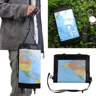 10Mk - soporte impermeable para mapas, portador de mapa hermético, bolsa seca transparente, bolsa protectora para acampar, senderismo, documentos