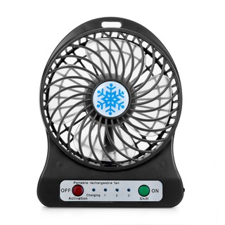 mini ventilador portátil de 3 velocidades led enfriador de aire usb recargable ventilador (4)