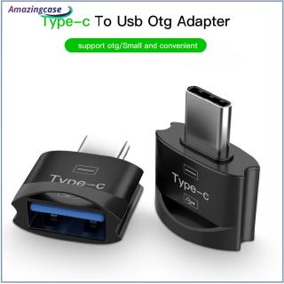 Adaptador de datos de Metal USB 3.1 tipo C macho A USB 2.0 A hembra OTG adaptador de datos tipo C OTG