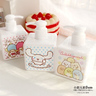 Hello Kitty botella de jabón líquido/Sanrio Character botella de jabón líquido/My Melody Little Twin Star botella de jabón (9)