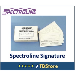 Sistema de verificación de firmas Invisible espectroline
