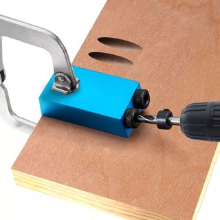 Kit adaptador de plantilla de agujero de perforación para tablero de madera, broca de sierra de agujero