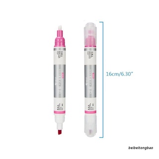 beibeitongbao 6pcs Double Head Erasable Highlighter Pens Marker Liquid Chalk Fluorescent Pencil Drawing
