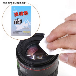 [macrosuccess] 50 hojas suave lente de cámara óptica limpieza de tejidos toallitas de papel limpio folleto vnxm