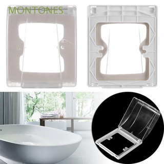 montones suministros de baño eléctrico enchufe cubierta niño caja de salpicaduras protector de enchufe transparente impermeable toma de corriente de seguridad