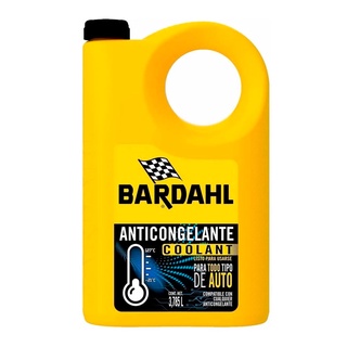 Anticongelante Bardahl Coolant 3.758L Galon Automotriz Autos