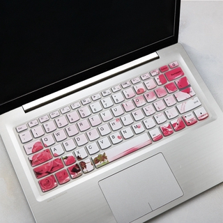 película protectora de teclado de silicona suave para lenovo xiaoxin 7000 14 v330 ideapad s145 portátil teclado protector (5)