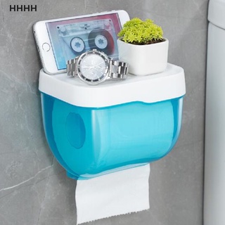 [WYL] Toallero de papel higiénico de baño con estante de almacenamiento de papel caja de almacenamiento **