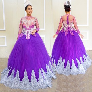 Vestido de novia de encaje francés vestidos de novia recepción de lujo Kebaya vestidos de novia baratos