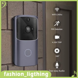 Wireless WiFi Video Doorbell Smart Phone Door Intercom Security Camera Bell