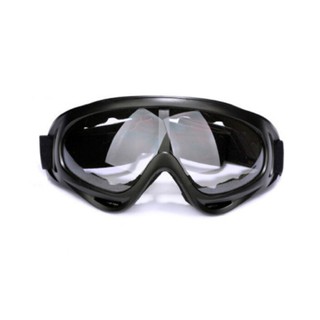 Gogles transparentes proteccion UV motociclista deportes X (1)