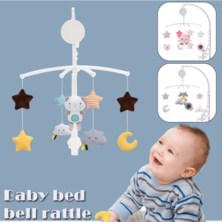 dibujos animados cuna de bebé móviles sonajeros música juguetes educativos cama campana carrusel para bebés recién nacidos