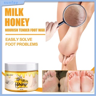 Sunfay-mascarilla Hidratante Para pies De Cera De leche/mascarilla Hidratante Para el cuidado De la piel antiarrugas/Nutritiva/miel