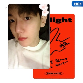 EXO Baekhyun 2nd Mini Album Delight Photocard Photo Card KPOP Baekhyun Postcards