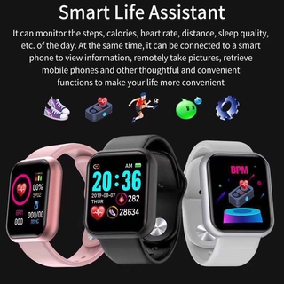 Reloj inteligente Really Waterproof!! Y68 D20 reloj inteligente con Bluetooth USB con Monitor Cardíaco PK W26 X7 Smartwatch (9)