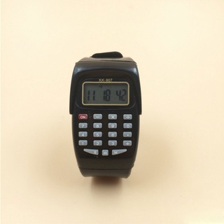 derstand niños deportes digital cuadrado reloj de pulsera calculadora herramienta de examen niños regalo (9)