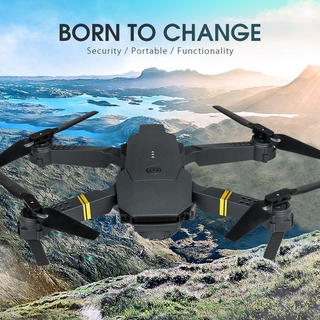 E58 WIFI FPV con cámara HD de gran ángulo de alta retención modo de brazo plegable RC Quadcopter RTF Drone helicóptero Quadcopter