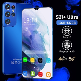 Teléfono Inteligente S21 + Ultra De 6.5 Pulgadas Android