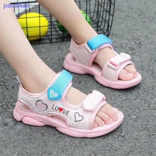 niñas sandalias 2021 verano nuevos niños s sandalias de fondo suave moda princesa zapatos niños s antideslizante zapatos de playa