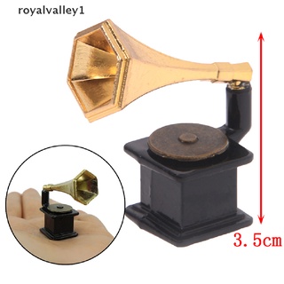 royalvalley1 1:12 casa de muñecas miniatura accesorios vintage fonógrafo familia muebles juguete mx